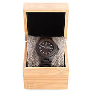 Дерев'яний наручний годинник BlackWood, фото 3