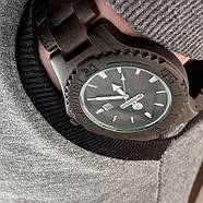 Дерев'яний наручний годинник BlackWood, фото 8