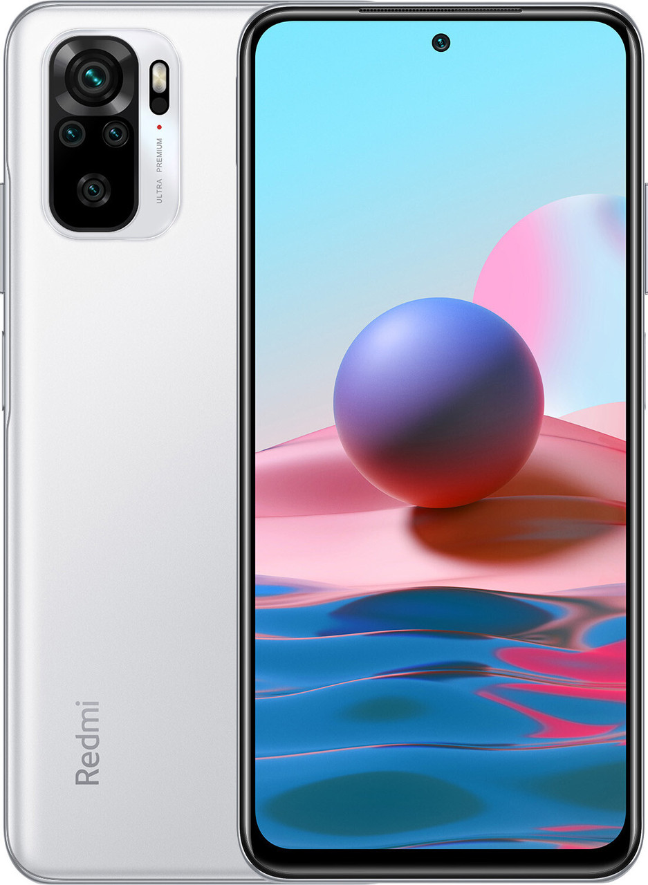Xiaomi Redmi Note 10 4/64Gb White Global Гарантія 1 Рік