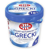 Йогурт грецький 10% ТМ Mlekovita 1 кг Польща