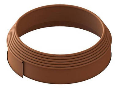 Бордюрна смуга (бордюр) Кантрі Лайн Б-900.10.2-коричнева ПП