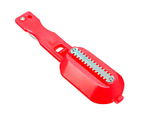 Нож для чистки рыбы от чешуи Fish Sharpener Красная (KG-2039)