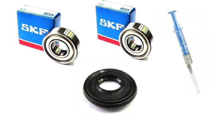 Комплект подшипников SKF 204,205 и сальник воротниковый ориг.30*52/65*7 ...