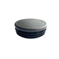 Заглушка пластикова кругла для труб ДУ 50 (2") внутрішня (D60 мм)