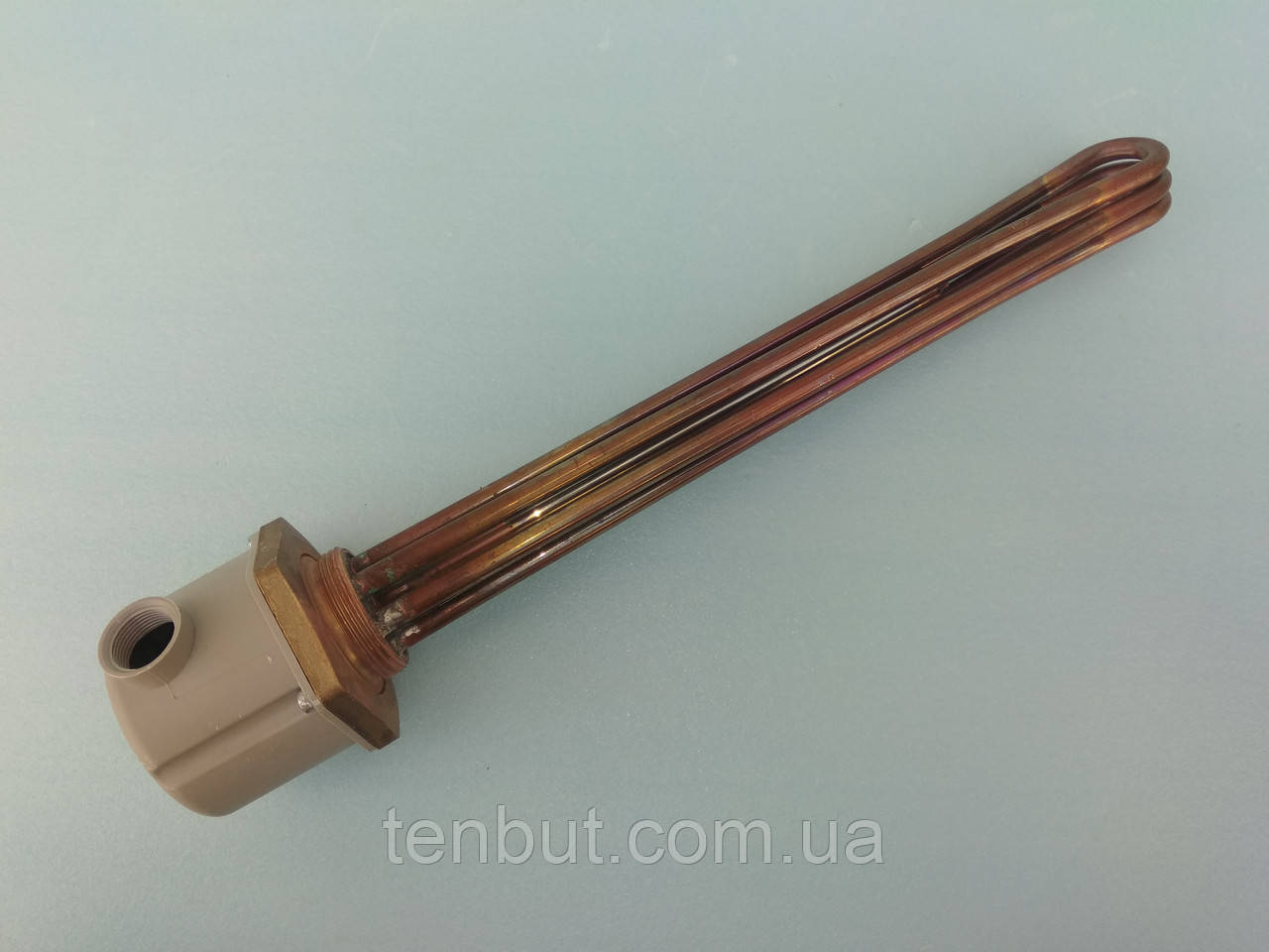 Блок тен мідний 6.0 кВт / 1.5 "дюйми різьблення / 220-380 В. / 350 мм. довжина виробництво Італія THERMOWATT, фото 1