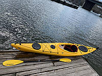 Каяк туристичний одномісний для спорту, риболовля Seabird Expedition Afjord kayak рибальський, байдарка