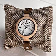 Дерев'яний наручний годинник SkinWood Lady, фото 4