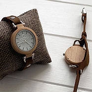 Дерев'яний наручний годинник SkinWood Lady, фото 6