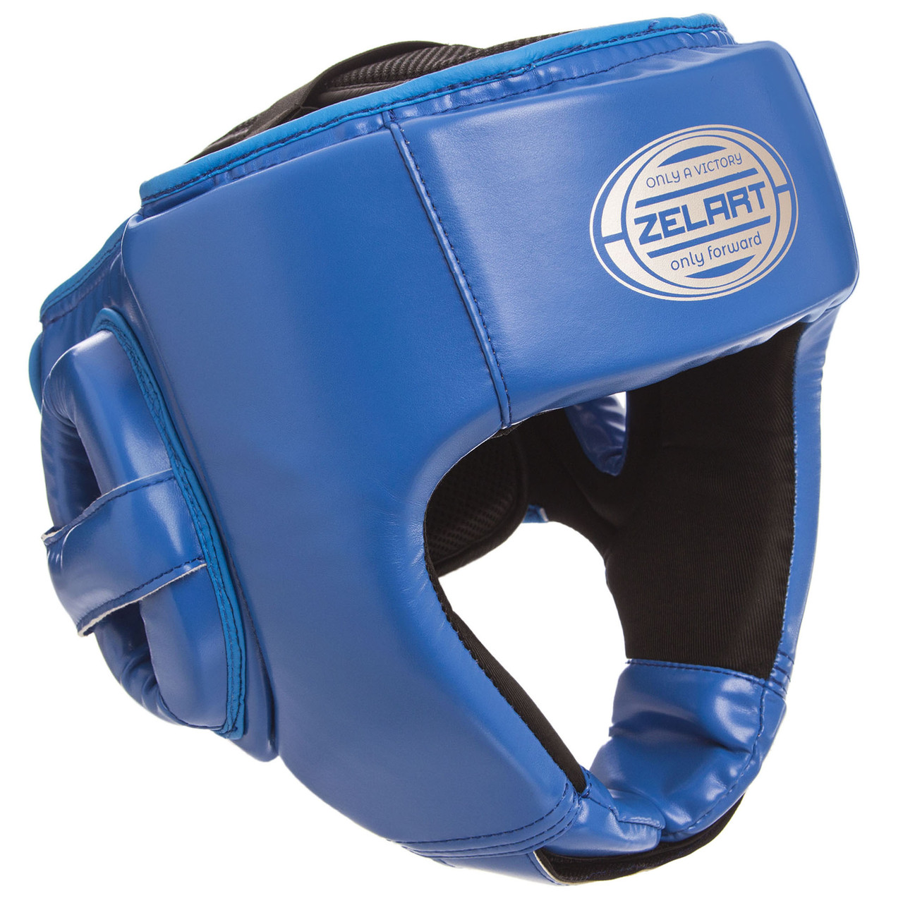 Шолом боксерський відкритий Zelart 1362 розмір M Blue