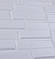 Самоклеюча декоративна 3D панель біла кладка 700x770x8мм, фото 4