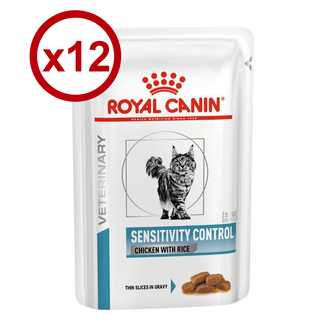 Royal Canin Sensitivity Control Feline 85 гр*12шт паучи  дієта для кішок при харчовій алергії