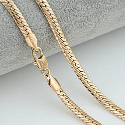 Ланцюжок 30854 ширина 5 мм позолота 18К довжина 70