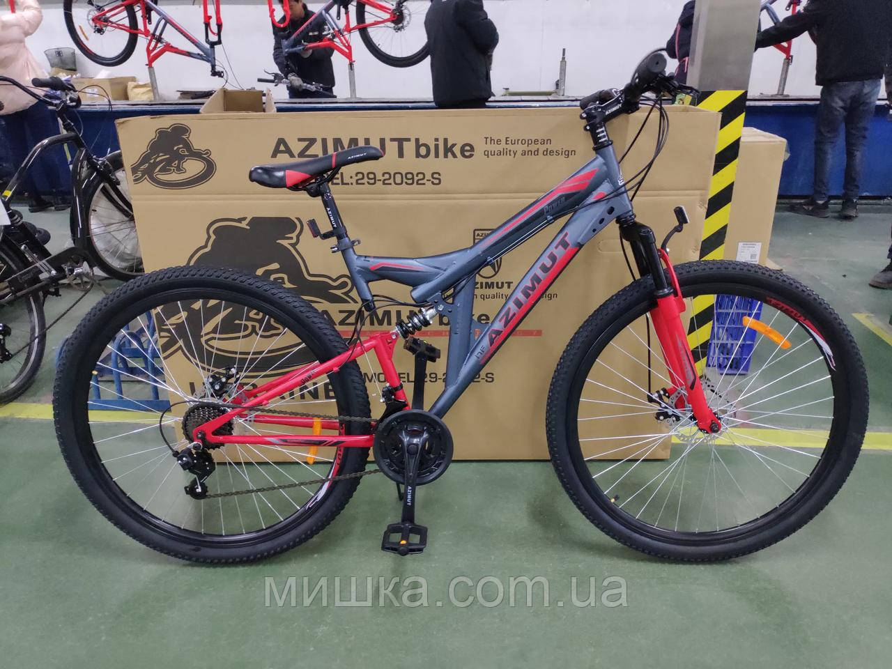Велосипед гірський двопідвісний POWER 27,5" GFRD, рама 19", фото 1