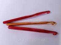 Крючок для вязания цельномет,аллический 3,4,5, 6 мм