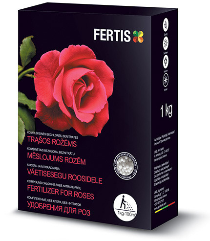 Добриво для троянд NPK 12-8-16+ME (1 кг), FERTIS