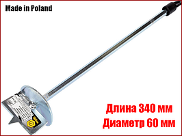 Свердло для піно- та газобетону на дриль 340/60 мм Vorel 05821