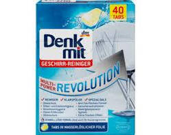 Таблетки для посудомийних машин Революційна мульти сила Denkmit Multi-Power Revolution 40 шт.