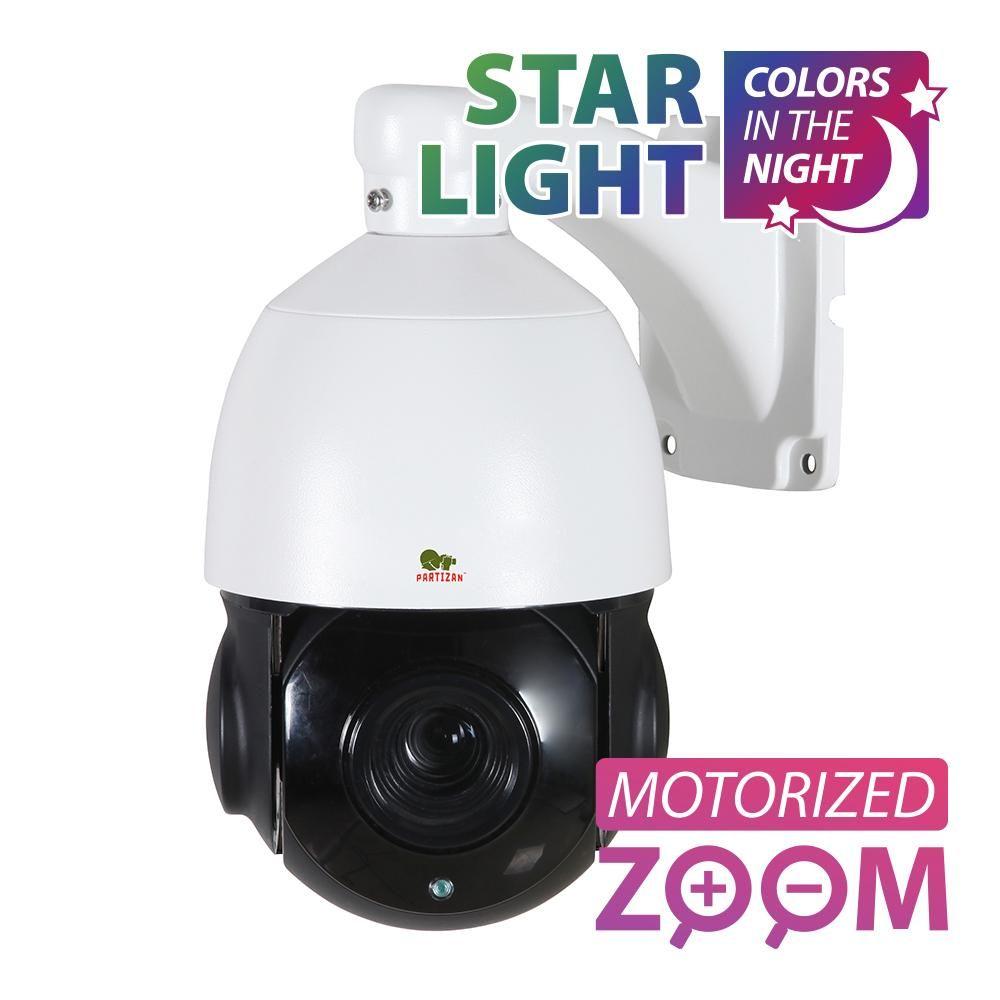 2.0MP IP Роботизована зум камера IPS-220X-IR SE AI Starlight
