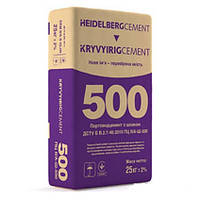 Цемент М-500 Kryvyi Rig Cement 25кг