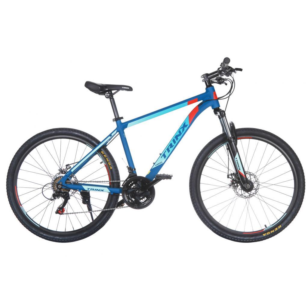 Велосипед TRINX M100 26"x17" Matt-Blue-Red-Blue