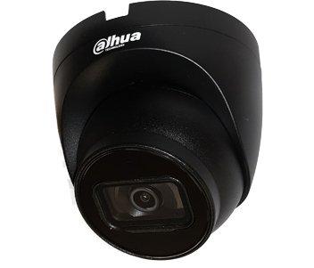2Mп чорна IP-відеокамера Dahua з вбудованим мікрофоном DH-IPC-HDW2230TP-AS-BE (2.8 мм), фото 1