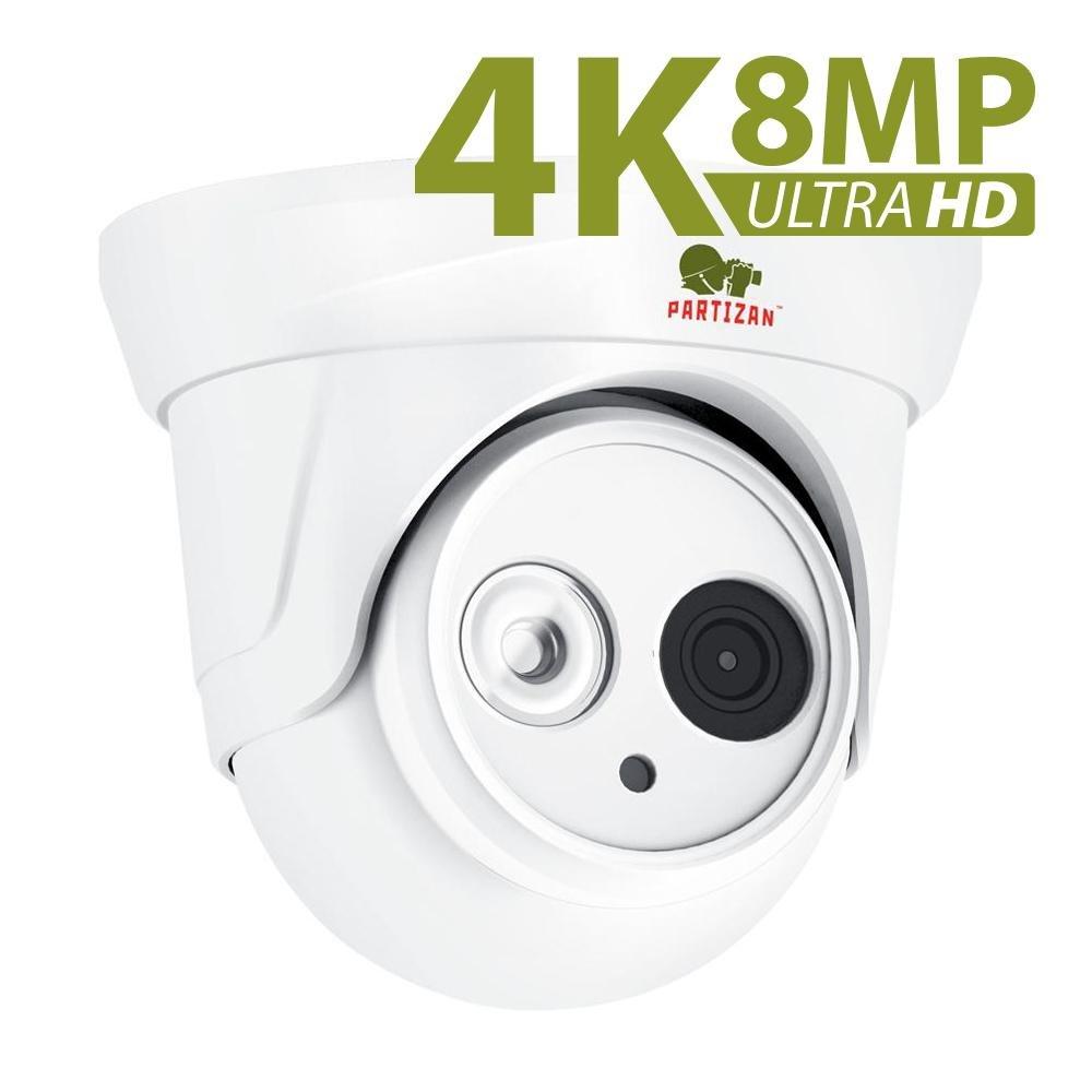 Монофокальна камера Partizan 8.0MP (4K) IPD-5SP-IR 4K 1.0