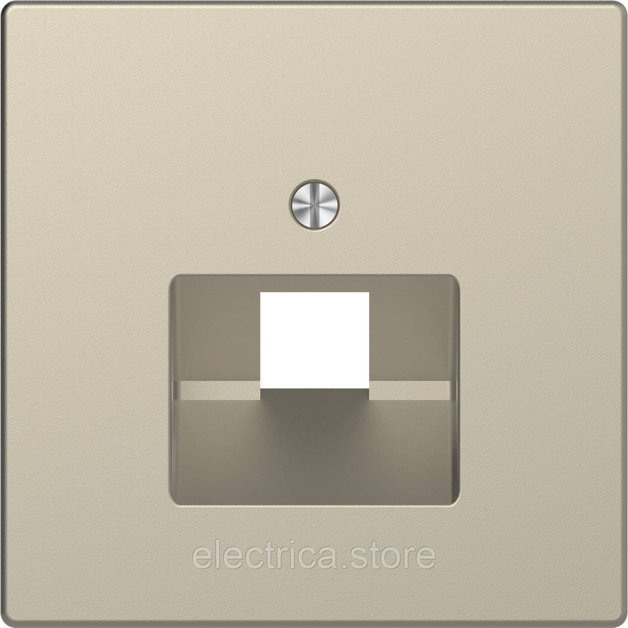 MERTEN D-Life Центральна панель для розетки 1-пост RJ45 сахара MTN4521-6033, фото 1