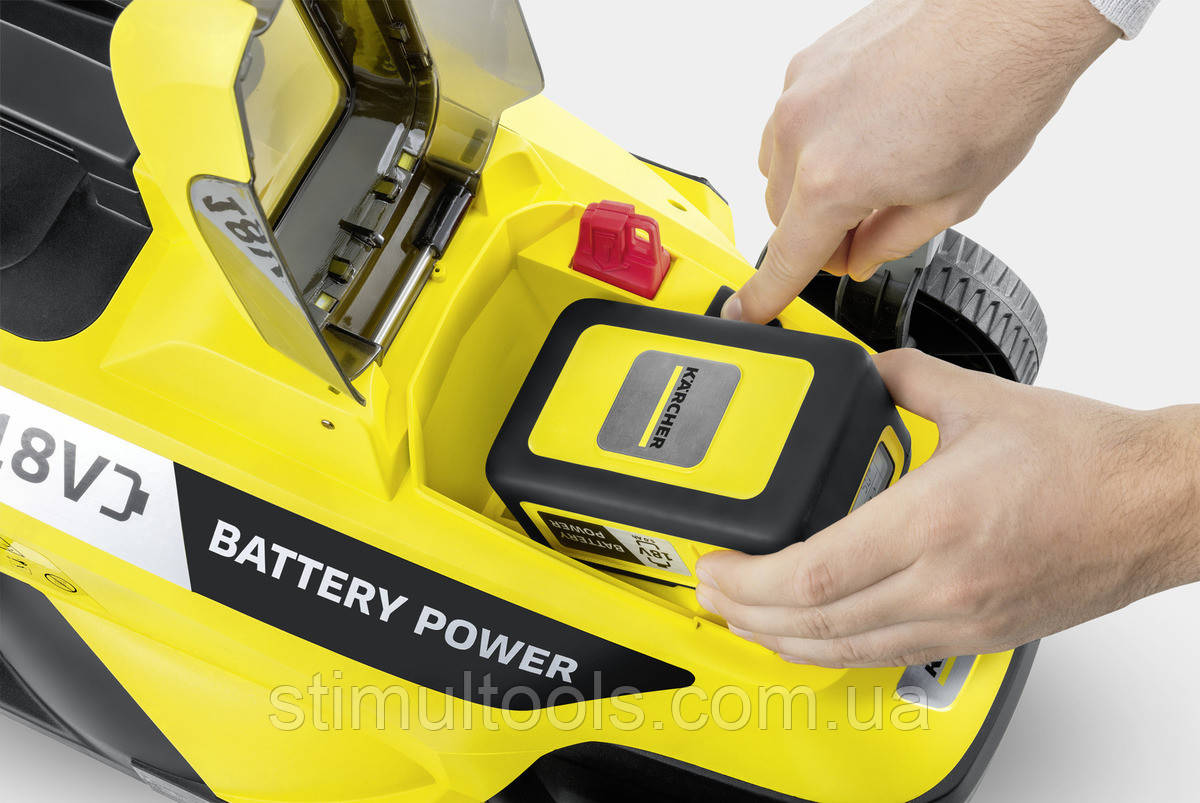 Аккумуляторная газонокосилка Karcher LMO 18-33 Battery - фото 4 - id-p1379735814