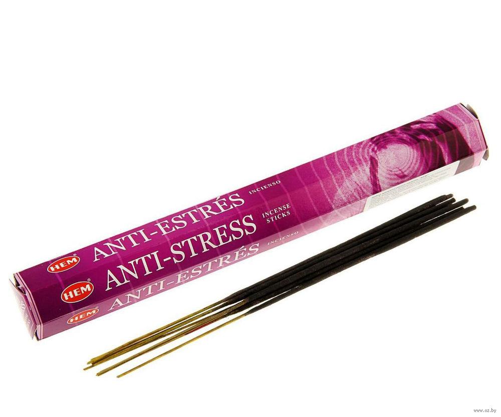 Anti-Stress (Анти Стресс) , (HEM), Благовония, аромапалочки, шестигранник