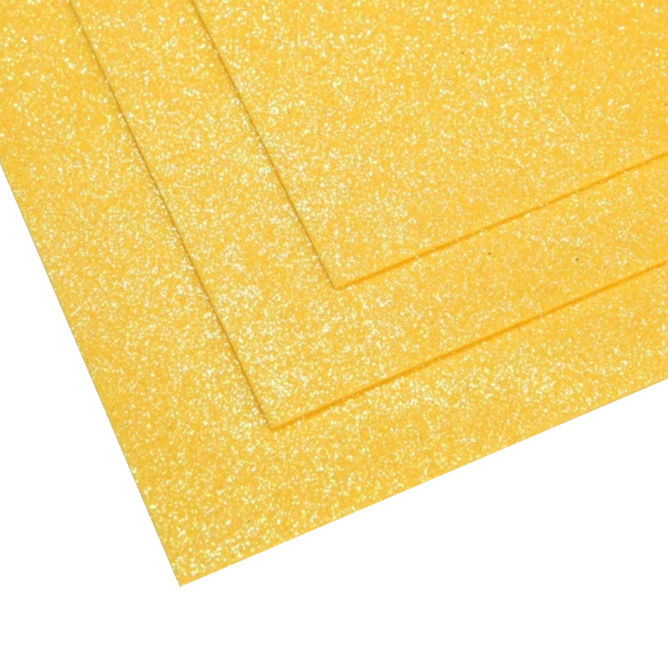 Фоамиран мерехтливий 1,5 мм манго 60x70 см