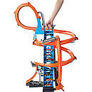 Автотрек Гот Вілс Хмарочос Падіння з вежі Hot Wheels Sky Crash Tower GJM76, фото 5