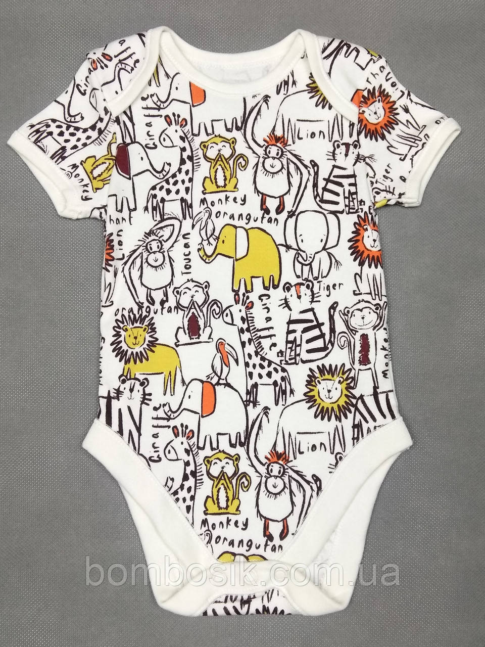 Бодік з коротким рукавом George для хлопчика, First size (50-56см)
