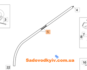 Штанга для тримера Oleo-Mac TR 91 E (4198041A)