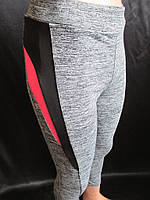 Жіночі капрі зі вставками з боків