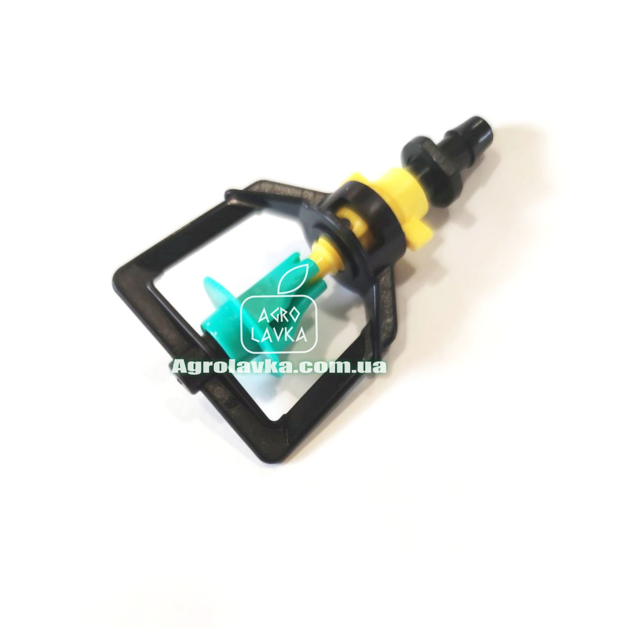 Мікророзпилювач Ø 8,0-9,6м з адаптером (Підвішується додолу) (жовтий/зелений), фото 1