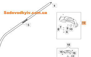 Захист ніг для тримера Oleo-Mac TR 91 E (4198115CR)