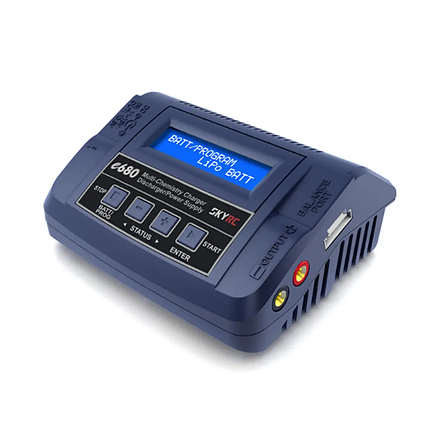 Зарядний пристрій універсальний SKYRC e680 80 W 8 A AC / DC, фото 1