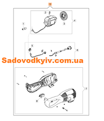 Мотор для тримера Oleo-Mac TR 111 E (60052003AR)