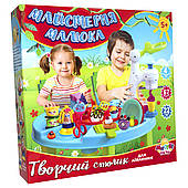 Набір для творчості Містер тісто – творчий столик, 67 елем., Strateg (71406)