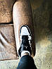 Чоловічі кросівки Air Jordan 1 Mid White Black Tuxedo 554724-113, фото 11