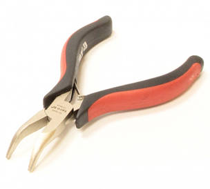 Тонкогубці вигнуті нікельовані 115 мм YATO