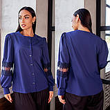 Блуза жіноча з мереживом, фото 5