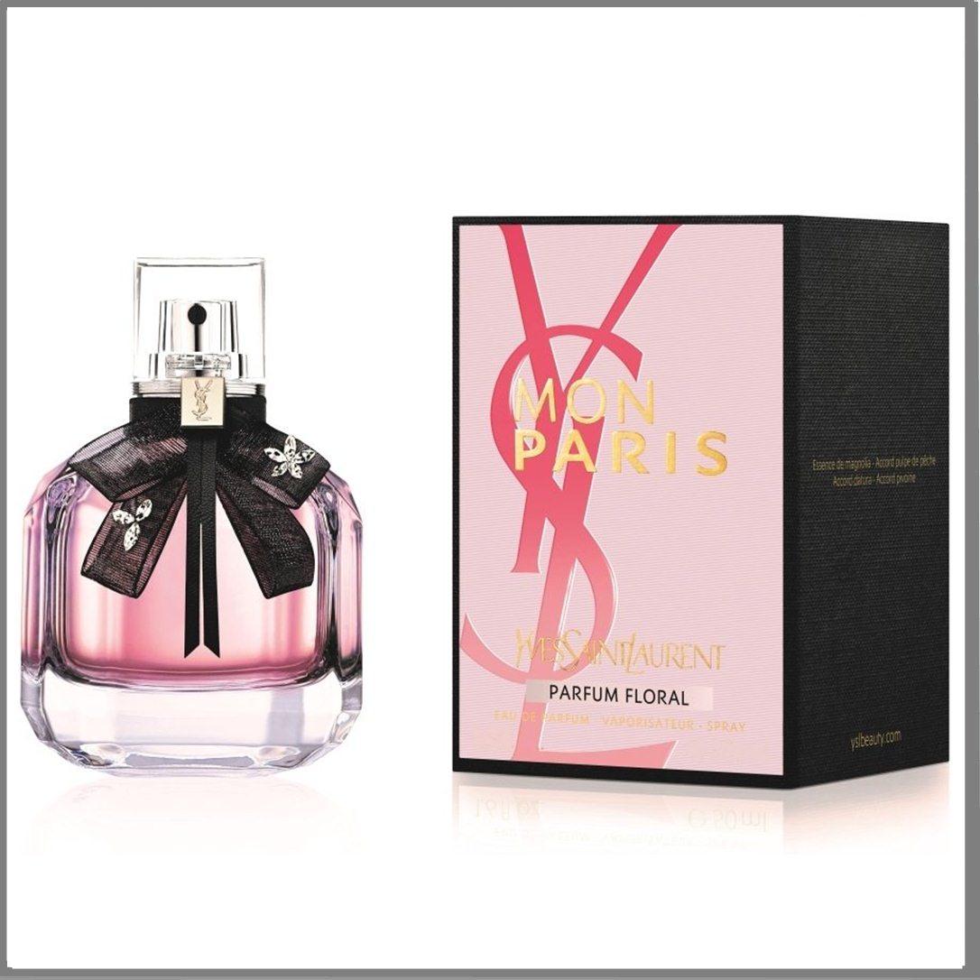 Yves Saint Laurent Mon Paris Parfum Floral парфумована вода 90 ml. (Ів Сен-Лоран Мон Париж Флораль), фото 1