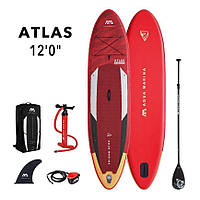 Дошка для плавання з веслом Aqua Marina 12 'Atlas - Advanced All-Around iSUP, 3,66 м / 15 см