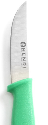 Нож HACCP для овощей Hendi лезвие 13 см ручка зелёная - фото 2 - id-p497590591