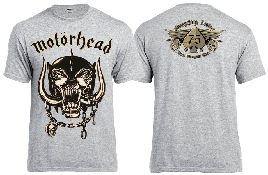 Футболка MOTORHEAD Everything Louder меланжева