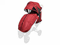 Текстиль для візків Yoya Plus Червоний Водонепроникний універсальний моделям Plus Premium, Plus Pro, Plus Max, Plus 2, 3, 4