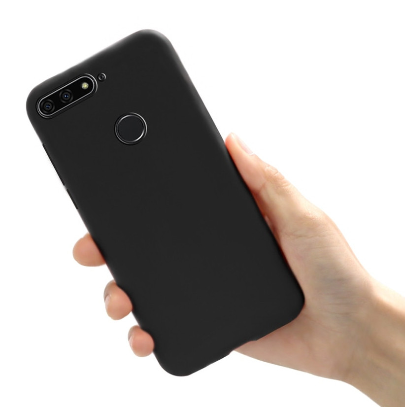 Силіконовий бампер чохол для Huawei Y7 Prime 2018