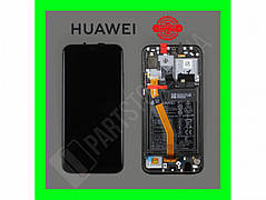 Дисплей Huawei P Smart plus Black (02352BUE) сервісний оригінал у зборі з рамкою, акб і датчиками