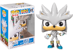 Фігурка Funko Pop Сільвер Сонік Silver Sonic the HedgeHog 10см FP SH S 633